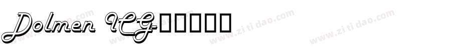Dolmen ICG字体转换
